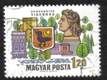 Stamps : Europe : Hungary :  Dunakanyar Visegrad