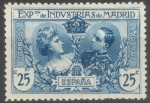 Stamps Spain -  ESPAÑA SR3 EXPOSICION DE INDUSTRIAS DE MADRID