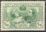 Stamps Spain -  ESPAÑA SR4 EXPOSICION DE INDUSTRIAS DE MADRID