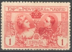 Stamps Spain -  ESPAÑA SR5 EXPOSICION DE INDUSTRIAS DE MADRID
