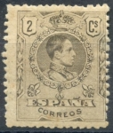 Stamps Spain -  ESPAÑA 267 ALFONSO XIII TIPO MEDALLON