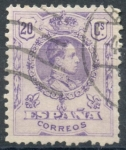 Stamps : Europe : Spain :  ESPAÑA 273 ALFONSO XIII TIPO MEDALLON