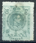 Stamps Spain -  ESPAÑA 275 ALFONSO XIII TIPO MEDALLON