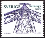 Stamps Sweden -  Suecia -  Estación de radiotelegrafía de Varberg Grimeton