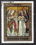 Stamps Hungary -  B.E. MAESTRO: ÁNGEL tocaba música para violín