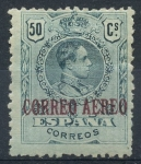 Stamps Spain -  ESPAÑA 295 ALFONSO XIII TIPO MEDALLON