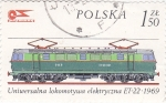 Stamps Poland -  2265 - Locomotora eléctrica ET 22 de 1969
