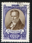 Sellos de Europa - Rusia -  2172 - Alexander von Humboldt, naturista