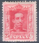 Stamps Spain -  ESPAÑA 317 ALFONSO XIII TIPO VAQUER