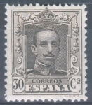 Stamps Spain -  ESPAÑA 318 ALFONSO XIII TIPO VAQUER