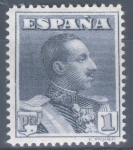 Stamps Spain -  ESPAÑA 321 ALFONSO XIII TIPO VAQUER