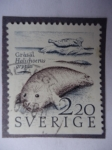 Stamps : Europe : Sweden :  Grásäl Halichoerus grypus-¨Foca gris¨