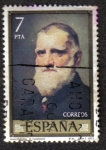 Stamps Spain -  F. Madrazo pintor