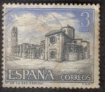 Stamps Spain -  No.28 La Seo (Lerida)