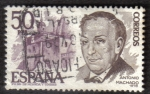 Sellos de Europa - Espaa -  Antonio Machado