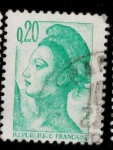 Stamps France -  LA LIBERTAD GUIANDO AL PUEBLO