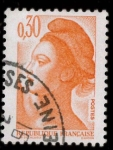 Stamps France -  LA LIBERTAD GUIANDO AL PUEBLO