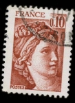 Stamps France -  ALEGORÍA