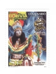 Stamps Bolivia -  Centenario del carnaval de Oruro