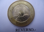 monedas del Mundo : America : Colombia :  República de Colombia - $1.000- Tortuga de Caguama - $1.000 (Reverso)