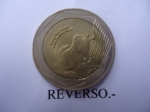 monedas del Mundo : America : Colombia :  República de Colombia-Rana de cristal- $500 (Reverso)