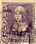 Stamps Spain -   isabel la catolica