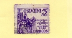 Stamps Spain -  auxilio a las victimas de la gerra 1946