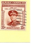 Sellos del Mundo : America : Rep_Dominicana : xxv aniversario de la era de trujillo