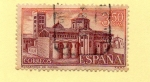 Stamps : Europe : Spain :  monasterio de ripoll