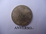 monedas del Mundo : America : Colombia :  República de Colombia-$200 (Anverso)