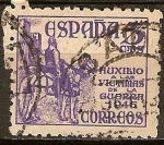Stamps Spain -  El alivio de las víctimas de guerra.