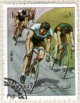 Stamps United Arab Emirates -  30  SHARJAH. Ciclismo