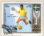 Stamps United Arab Emirates -  70  SHARJAH. Munich-72