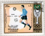 Stamps United Arab Emirates -  72  SHARJAH. Munich-72