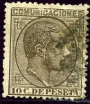 Stamps Europe - Spain -  Alfonso XII