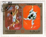 Stamps United Arab Emirates -  96  SHARJAH. Munich-72