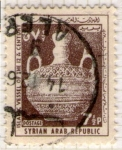 Stamps Syria -  7  Vasija islámica del siglo XII