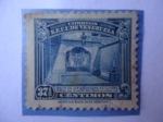 Stamps Venezuela -  EE.UU de Venezuela-Patio de los Granados en la Casa Natal de Simón Bolívar,Caracas.