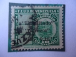 Stamps Venezuela -  EE.UU de Venezuela-Timbre Fiscal ¨Habilitado para correo¨