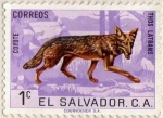 Stamps : America : El_Salvador :  COYOTE