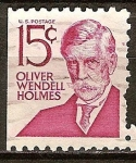Stamps United States -  Oliver Wendell Holmes 