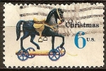 Stamps United States -  Navidad 1970.