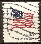 Stamps United States -  Tierra de la libertad.Hogar de los valientes.