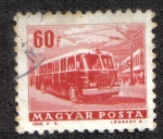 Stamps : Europe : Hungary :  Telecomunicaciones y Transporte, "Bus"