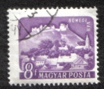 Stamps Hungary -  Castillo Sumegi