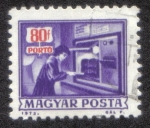 Stamps Hungary -  Porto