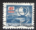 Stamps Hungary -  Gastos de envío, balanzas en autoservicio P.O.