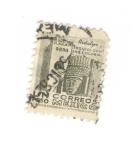 Stamps Mexico -  Hidalgo, arqueologia colonial