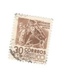 Stamps Mexico -  Michoacan. Danza de los moros
