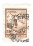 Sellos del Mundo : America : Argentina : S.C Bariloche.Deportes de invierno